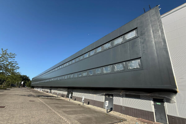 Ecofactory Apeldoorn | Spuiten gevel